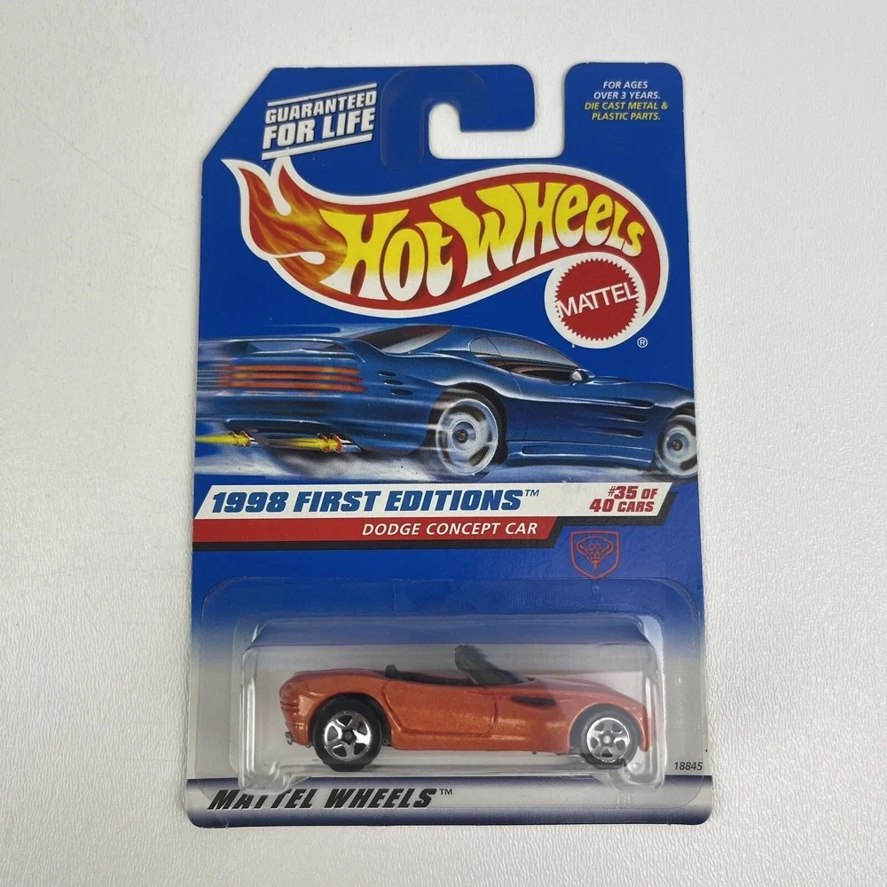 1998 Hot Wheels First Editions Dodge Concept Car 35 Of 40 Collectors 672